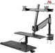Maclean Maclean MC-797 Uchwyt na dwa monitory i klawiaturę do 8kg 13"-32" 8