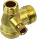 Geko zawór zwrotny kompresora 1/2"x3/8x1/4" (G80308) 1
