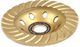 Geko Tarcza diam. turbo szlifowania betonu 125mmx22.23 Heidmann(50) 1