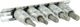 Geko 5el.zestaw kl.trzp.torx T25-50 3/8" CRV( 10/30) 2