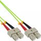 InLine Patchcord światłowodowy Duplex SC/SC, 50/125µm, OM5, 20m (83520Q) 1