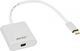 Adapter USB InLine USB-C - DisplayPort Mini Biały  (64105S) 1