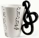 GiftWorld Kubek Muzyka - Klucz Wiolinowy (GW387) - 5903181044038 1