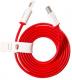 Kabel USB OnePlus USB - USB-C flat czerwony bulk OnePlus 3/3T/5 2