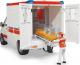 Bruder MB Sprinter Ambulans-Karetka z figurką ratownika medycznego (02536) 3