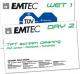 Emtec Chusteczki do matryc LCD/TFT (10 sucha+10 mokra) - opakowanie zbiorcze 6szt. 1