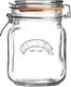 Kilner KILNER Słoik 1l, Square Clip Top Jar 1