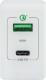 Ładowarka Natec sieciowa Extreme Media NUC-1177 240V 2x USB 5V/3A PD + Quick Charge 3.0 4