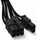 be quiet! PCIe 12-pin - PCIe 8-pin x1, 0.6m, Czarny (BC070) 1