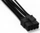 be quiet! ATX/EPS 8-pin - ATX/EPS 8-pin, 0.7m, Czarny (BC061) 1