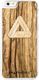 SmartWoods Case Etui Drewniane Triangle Clear Iphone 6 6S 1
