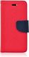 GSM City Etui Fancy Book do Samsung Galaxy S8+ granatowo-czerwone 1