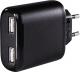 Ładowarka Hama Auto-Detect 2x USB-A 4.8 A (001235460000) 5