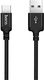 Kabel USB Foxconn USB-A - USB-C 1 m Czarny (17470-uniw) 1