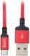 Kabel USB Foxconn USB-A - microUSB 2 m Czerwony Czarny (17467-uniw) 5