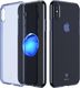 Baseus BASEUS SIMPLE SERIES IPHONE X NIEBIESKIE (ARAPIPHX-B03) 1