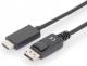 Kabel Digitus DisplayPort - HDMI 1m czarny (AK-340303-010-S) 1