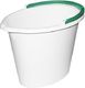 Plast Team Wiadro Owalne 15l Białe Bez Wyciskacza 2250 Plast Team 1