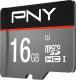 Karta PNY Turbo MicroSD 16 GB Class 10 UHS-I/U1  (SDU16GTUR-1-EF) 1