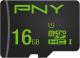 Karta PNY MicroSD 16 GB Class 10  (SDU16GHIGPER-1-EF) 2