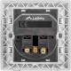 Lanberg Gniazdko podtynkowe 230V pojedyncze + 2x USB 2.1A schuko (AC-WS01-USB2-F) 6