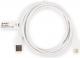 Kabel USB 4World USB do przesyłu danych typ C 2.0, 200 cm, biały (10558) 1