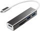 HUB USB LogiLink 1x SD 1x TF  + 3x USB-A 3.0 (UA0305) 1