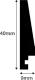 Ramka Nielsen Design Accent Linus, 30x40, drewniana (1130102) 2