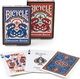 Bicycle Karty Dragon Blue back 1