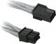 BitFenix PCIe 6-pin - PCIe 6-pin, 0.45m, Srebrny (BFAMSC6PEG45SKRP) 1