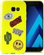 Puro Etui Patch Mania Galaxy A3 (2017) +5 Naklejek żółte 2