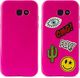 Puro Etui Patch Mania Galaxy A3 (2017) + 5 Naklejek różowe 1