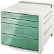Esselte POJEMNIK 4 SZUFLADY COLOUR`ICE ZIELONY 1