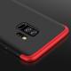 Hurtel 360 Protection etui na całą obudowę przód + tył Samsung Galaxy S9 Plus G965 czarno-czerwony 5
