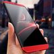 Hurtel 360 Protection etui na całą obudowę przód + tył Huawei Honor 7X czerwony 4