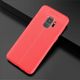 Hurtel Litchi Pattern elastyczne etui pokrowiec Samsung Galaxy S9 G960 czerwony 6