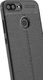 Hurtel Litchi Pattern elastyczne etui pokrowiec Huawei Honor 9 Lite czarny 10