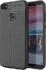 Hurtel Litchi Pattern elastyczne etui pokrowiec Huawei Honor 9 Lite czarny 1