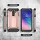 Hurtel Hybrid Armor pancerne hybrydowe etui pokrowiec Samsung Galaxy A6 Plus 2018 A605 srebrny 7