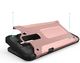 Hurtel Hybrid Armor pancerne hybrydowe etui pokrowiec Samsung Galaxy A6 Plus 2018 A605 niebieski 3
