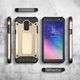 Hurtel Hybrid Armor pancerne hybrydowe etui pokrowiec Samsung Galaxy A6 2018 A600 srebrny 6