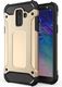 Hurtel Hybrid Armor pancerne hybrydowe etui pokrowiec Samsung Galaxy A6 2018 A600 złoty 1