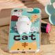 Hurtel Żelowy pokrowiec etui Squishy animal gumowa zabawka 4D gniotek Samsung Galaxy A8 2018 A530 kot 3