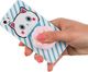 Hurtel Żelowy pokrowiec etui Squishy animal gumowa zabawka 4D gniotek Samsung Galaxy A8 2018 A530 łapka 1