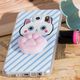Hurtel Żelowy pokrowiec etui Squishy animal gumowa zabawka 4D gniotek Samsung Galaxy A8 2018 A530 łapka 3