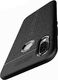 Hurtel Litchi Pattern elastyczne etui pokrowiec Huawei P20 Lite czarny 4
