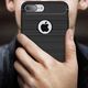 Hurtel Etui iPhone 8 / 7 Carbon Case elastyczne pokrowiec czarny 8