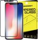Wozinsky Szkło hartowane iPhone X Wozinsky Full Screen na cały ekran z ramką 9H czarny 1