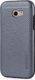Hurtel Carbon Slim Armor magnetyczne etui pokrowiec z wbudowaną metalową płytką Samsung Galaxy A3 2017 A320 szary 1