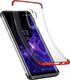 Baseus Baseus Armor Case przezroczyste etui pokrowiec z wzmocnioną ramką Samsung Galaxy S9 Plus G965 czerwony (WISAS9P-YJ09) 5